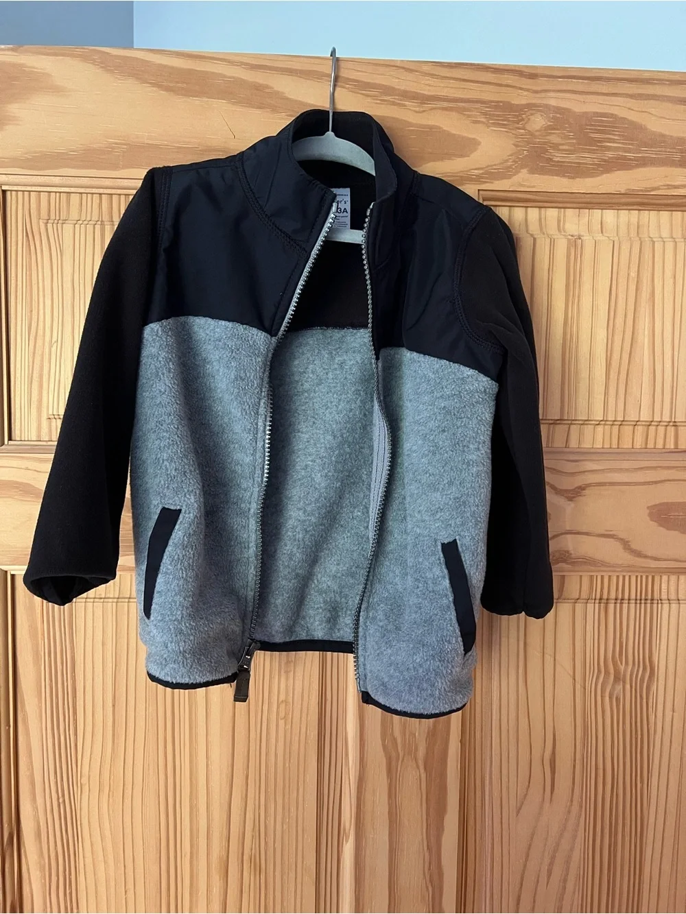 Carter's Black and Gray Kids Jacket